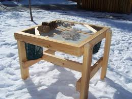 Outdoor Sensory Table Outdoor Learning Spaces Natural Playground Outdoor Learning