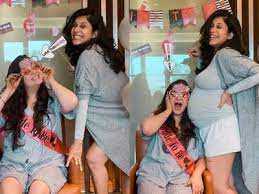 Kishwer merchant (born 3 february 1981) is an indian television actress and model. Mom To Be Kishwer Merchant Throws A Naughty Bachelorette Party For Bestie Gurneet See Pics Times Of India