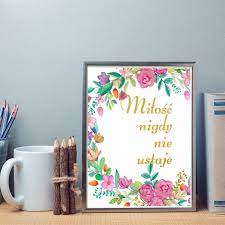 Bible Verse Polish Wedding Gift Polish Wedding Wall Art Polish Etsy Polish Wedding Wedding Wall Art Wedding Gifts