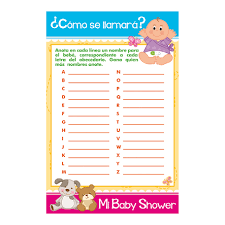 Juegos baby shower para imprimir partes del cuerpo del bebe. Juego Del Basta Para Baby Shower Imagui