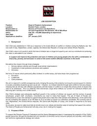 Oversees all financial functions including accounting, budget, credit, risk, tax, and treasury. Head Of People And Achievement Job Description