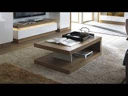 A glass coffee table will fit timelessly into almost any existing décor, regardless of the color scheme. Lyon Ultra Modern Designer Coffee Table In Riviera Oak White High Gloss Finish Youtube