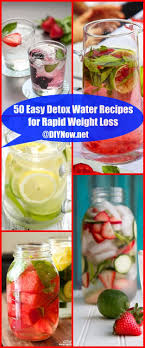 50 Easy Detox Water Recipes For Rapid Weight Loss Diynow Net
