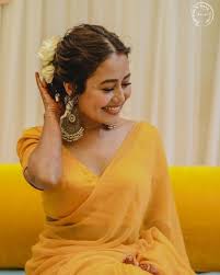 Neha Kakkar Looks Happy And Radiant At Her Haldi Ceremony In 2020 Haldi Ceremony Indian Wedding Planning Celebrity Weddings