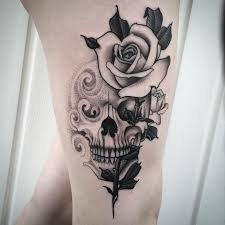 Good Day Hudson Valley Tattoo Company Hvtc Hudsonvalleytattoo Hudsonvalleytatto Skull Rose Tattoos Girly Skull Tattoos Life Tattoos