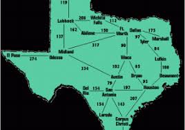 Texas Mileage Map Maps Of The Southwestern Us For Trip