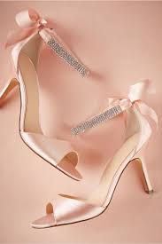 Fashion Friday Top Plus Size Wedding Dresses With Sleeves Bridal Sandals Bow Heels Pink Bridal Shoes