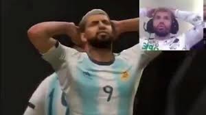 Ver más ideas sobre kun aguero, sergio aguero, agüero. Kun Aguero Saca Carcajadas Al Pelear Con Si Mismo En Los Partidos Del Fifa Hero Network
