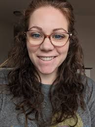 Last minute half face makeup check before hanging out with family