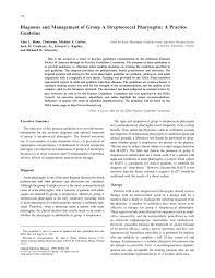 Jun 03, 2020 · emory department of gynob on instagram: Pdf Diagnosis And Management Of Group A Streptococcal Pharyngitis A Practice Guideline
