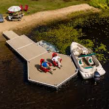 10' click on images to enlarge! 14 X16 Complete Hexagon Floating Dock Kit Canadadocks