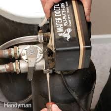 replace a water softener resin bed