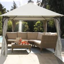 Leroy merlin supports people all around the world improve their living environment and lifestyle, by helping everyone design the home of their dreams and above all, to achieve it. Gazebo Acciaio Komo Beige L 300 Cm X P 300 Cm H 2 6 M Prezzo Online Leroy Merlin Gazebo Acciaio Beige