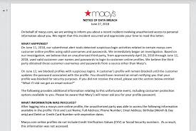 Macy's credit card security breach. Catalin Cimpanu On Twitter Macy S Locks Small Number Of Accounts Following Suspicious Logins Fraud Reports Https T Co Vnqfvrswrg Databreach Infosec Fraud Https T Co Cpqupirtpy