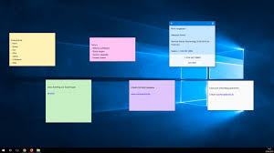 New note creates a new sticky note, notes list displays what sticky notes you've already created, and settings provides you with options for customization. Microsoft Sticky Notes Windows 10 App 4 1 6 0 Download Computer Bild