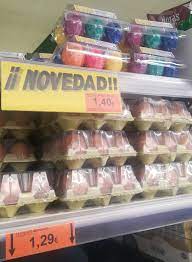 Una vez abierto se debe conservar refrigerado entre 0º y 4º y se debe consumir en un máximo de 4 días. Irlandasmr On Twitter La Novedad De Mercadona Son Los Huevos De Pascua Coloridos