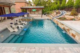 Linear Modern Pools Atlantis Pools Spas Llc Pools Backyard Inground Modern Pools Small Backyard Pools