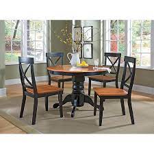 We provide high quality workmanship utilizing locally sourced north american hardwoods from ohio and indiana. Home Styles Solid Wood 5 Piece Pedestal Table Dining Set Bed Bath And Beyond Canada