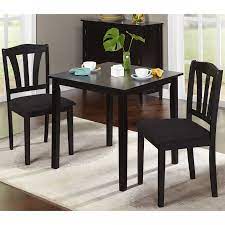( 4.0) out of 5 stars. Metropolitan 3 Piece Dining Set Multiple Finishes Walmart Com Kitchen Table Settings Dining Room Sets Dinette Sets