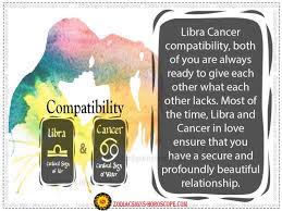 Despite all the differences in personality traits and lifestyle, the crab will have such a big advantage in marriage if the partner is the bull. Libra And Cancer Compatibility Love Life Trust And Sex Compatibility