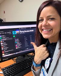 We may or may not have just gotten out of a midday dance party celebrating  the close of the ambulatory nurses week with about 40 others. But we can't  tell you. Because