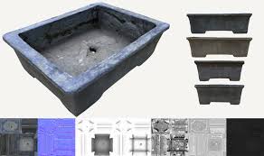 Reverse that when set and follow the same rammed concrete procedure, into the latex mold. Alexander Terskov Cement Bonsai Pot