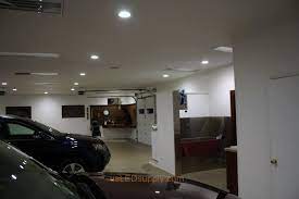 What are the shipping options for recessed lighting? Project Ideas Photos And Instructions Garage Lighting Led Garage Lights Garage Door Design