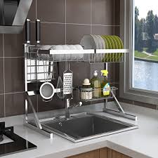We did not find results for: Kitchen Racks Household Stainless Steel Sink Dishes Storage Drain Rack Multifunctional Pool Rack Space Saving Supplies Kitchen Rack Design Kitchen Rack Dish Storage