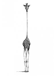 Giraff Giraffe Drawing Giraffe Art Giraffe Decor