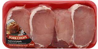 Iron 0.72mg 4% *the % daily value (dv) tells you how much a nutrient in a serving of food contributes to a daily diet. Safeway Loin Rib Center Cut Boneless Pork Chops 1 Ea Nutrition Information Innit