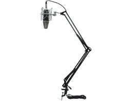 This Is An Image For The Icon Mb 03 Desk Mount Scissor Style Microphone Stand Microphone Stand Desk Microphone