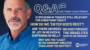Is 𝙎𝙥𝙚𝙖𝙠𝙞𝙣𝙜 𝙄𝙣 𝙏𝙤𝙣𝙜𝙪𝙚𝙨 Still Relevant Today? Live Q&A June  27 w/ Pastor Lance Ralston