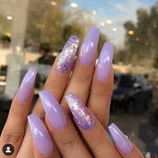 Pin On Trendy Nails 2020 Summer In 2020 Lilac Nails Purple Nails Wedding Nail Polish