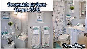 Maybe you would like to learn more about one of these? Decoracion De Bano Pequeno Tema Playa Youtube
