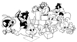 35+ looney tunes coloring pages for printing and coloring. Baby Looney Tunes Cartoons Printable Coloring Pages