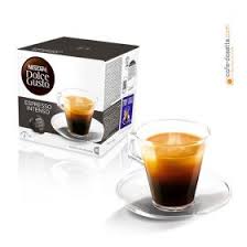 Cette machine à capsules multiboisson, capable de vous servir des boissons chaudes comme froides, ravira tout le monde à la. Capsule Dolce Gusto Espresso Intenso N 7 X16 Cafe Dosette Com