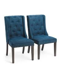 Set Of 2 Daisy Wing Dining Chairs Accent Furniture T J Maxx Dining Chairs Chair Dining