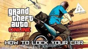 Easy way to lock your car Gta Online Gameplay How To Lock Your Car Grand Theft Auto V Youtube