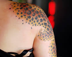 Bow with cheetah print tattoo. Leopard Print Tattoos Designs Ideas And Meaning Tattoos For You