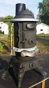 Hero 14 Parlor Stove Antique Wood Stove Vintage Stoves Outdoor Wood Furnace