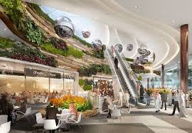 Booth design modern design design ideas futuristic interior futuristic design. Biophilic Design Brings The Outside In For Happier Healthier Humans Shopping Mall Design Shopping Mall Interior Retail Interior Design