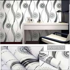 Background, hitam, putih, elegan, 1, background, check, all name : Jual Wallpaper Sticker Dinding Murah Motif Cakra Hitam Putih 10 M X 45 Cm Murah Juni 2021 Blibli
