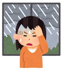 天気痛のイラスト | かわいいフリー素材集 いらすとや