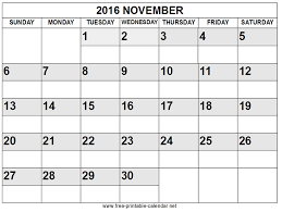 Nov Calendar 2016 Free Printable November Calendar 2016 Printable Calendar July Free Printable Calendar 2015 Calendar Printable