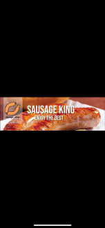 This meal is usually served with vegetables ( spinach , chou moellier , or spring greens / collard greens ), beans , and meat (stewed, grilled, roasted, or sundried). Sausage King Uganda Home Facebook