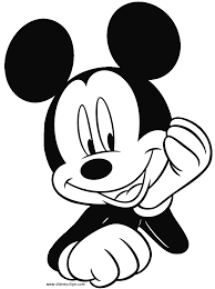 Walt disney got the inspiration for mickey mouse from his old pet mouse he used to have on his farm. Disney Mickey And Minnie Heads Coloring Pages Coloring Home