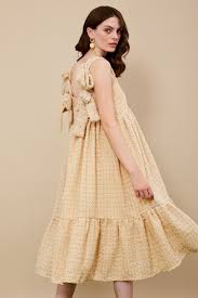 B Dream B Popcorn Tweed Midi Dress Shopperboard