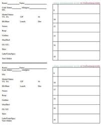 I really like the concept of this pocket nurse report sheet notebook. Nursing Report Sheet Nurse Report Sheet Icu Nursing Icu Resep Kuini
