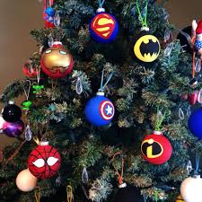 Diy christmas tree decorations are in fashion. My Hand Painted Glass Superhero Christmas Ornaments Marvel Art Acrylic Disney Christmas Ornaments Painted Christmas Ornaments Disney Christmas Decorations