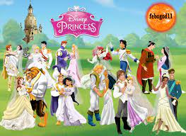 How many do you know? Disney Princes And Princesses Wedding Disney Princes Disney Princess Pictures Disney Prince And Princess